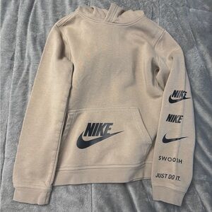 Tan Nike Hoodie